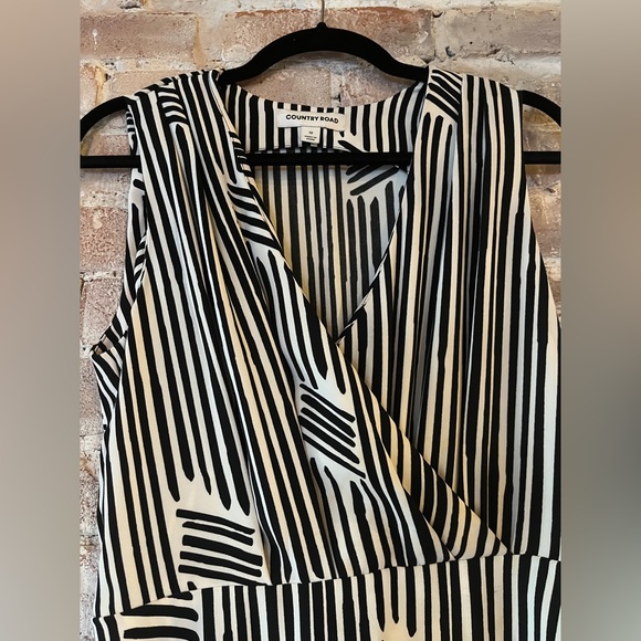 Country Road, monochrome maxi dress, US size 6, AU/UK 10 - Picture 4 of 8